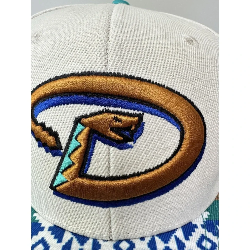 Arizona Diamondbacks Hat Mens One Size White MLB Baseball Sixth Man Promotions